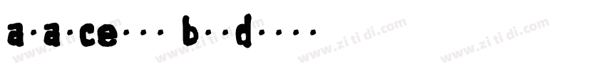 avancepro bold字体转换